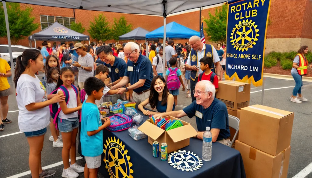 Richard Lin Ballantyne Rotary Club