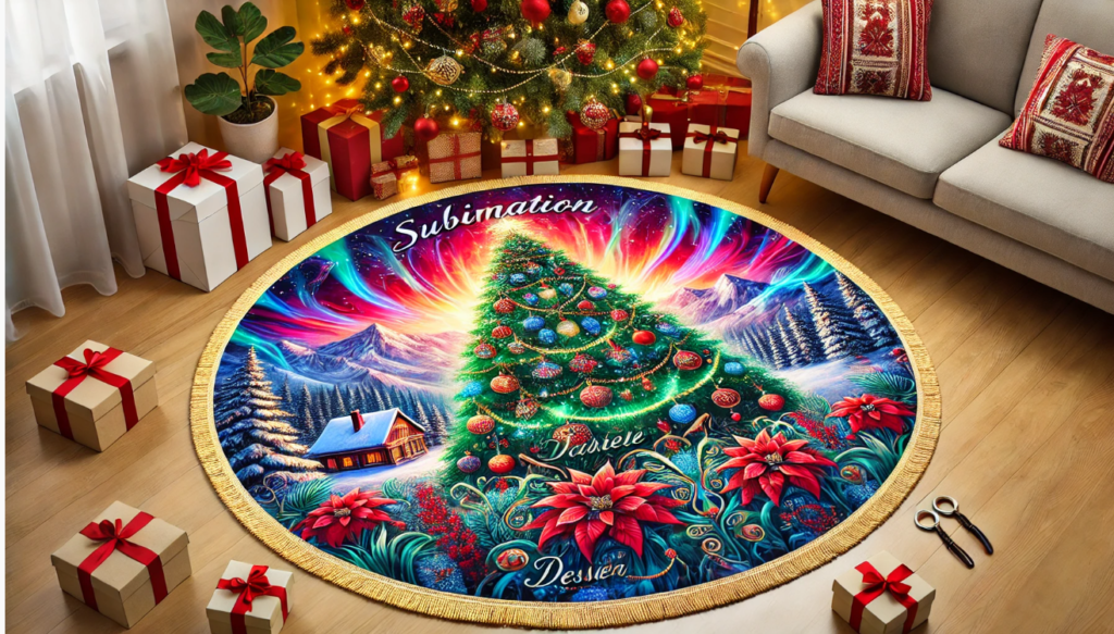 Sublimation Tree Skirts