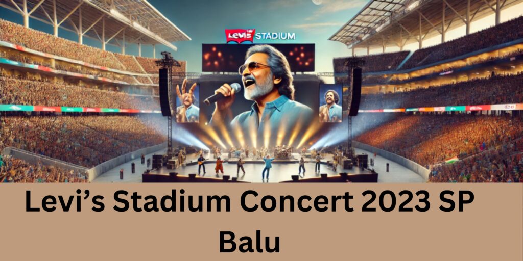 Levi’s Stadium Concert 2023 SP Balu